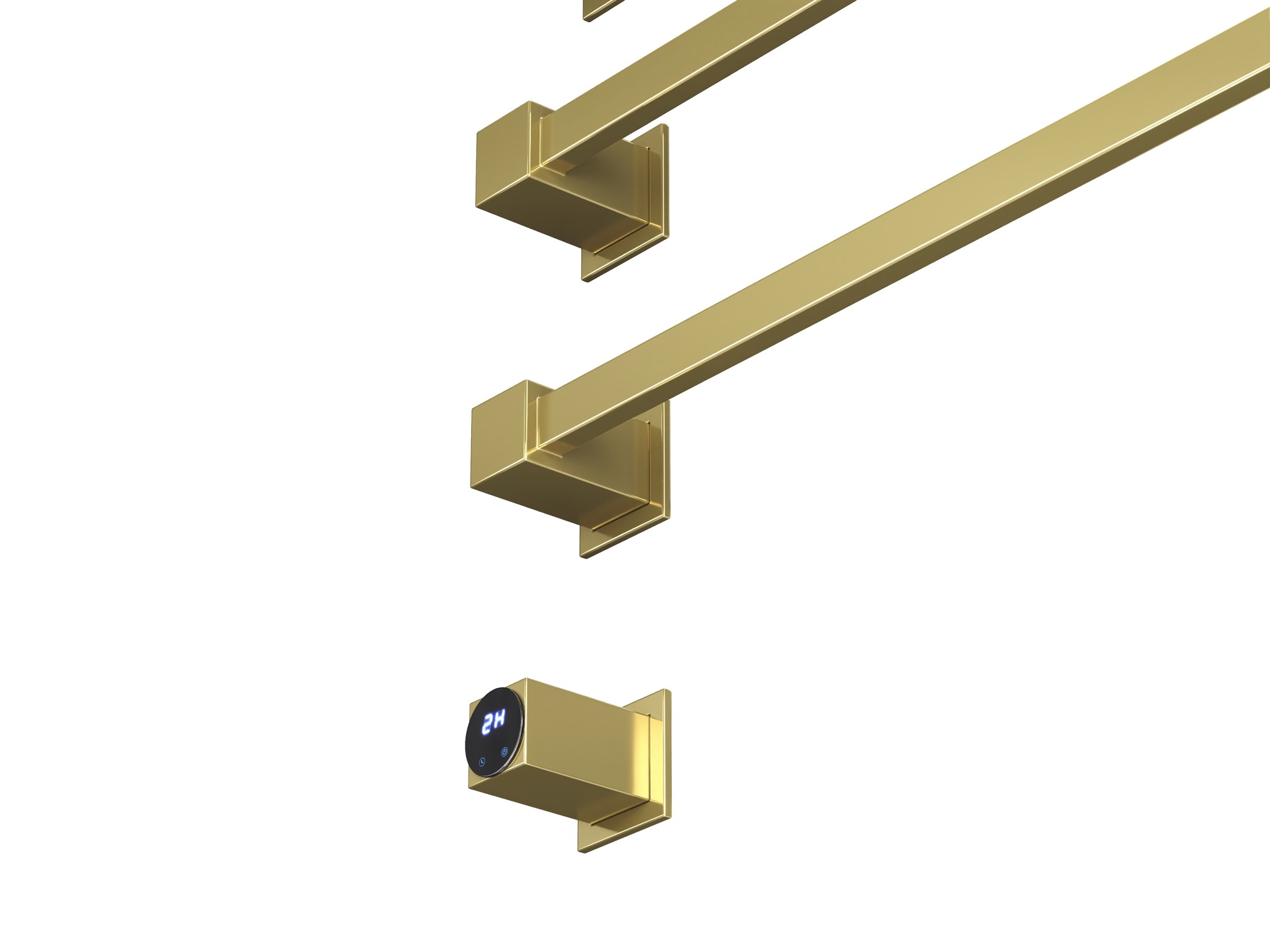 HB-016-5GO Золото Полотенцесушитель встраиваемый электрический