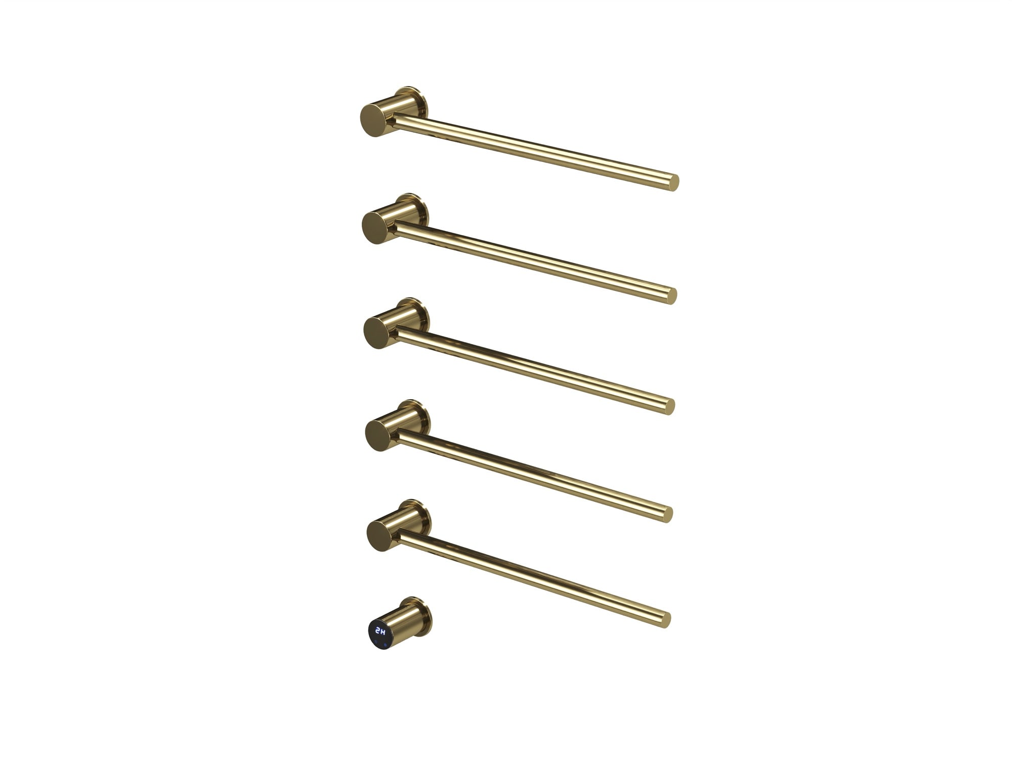 HB-006-5GO Золото Полотенцесушитель встраиваемый электрический