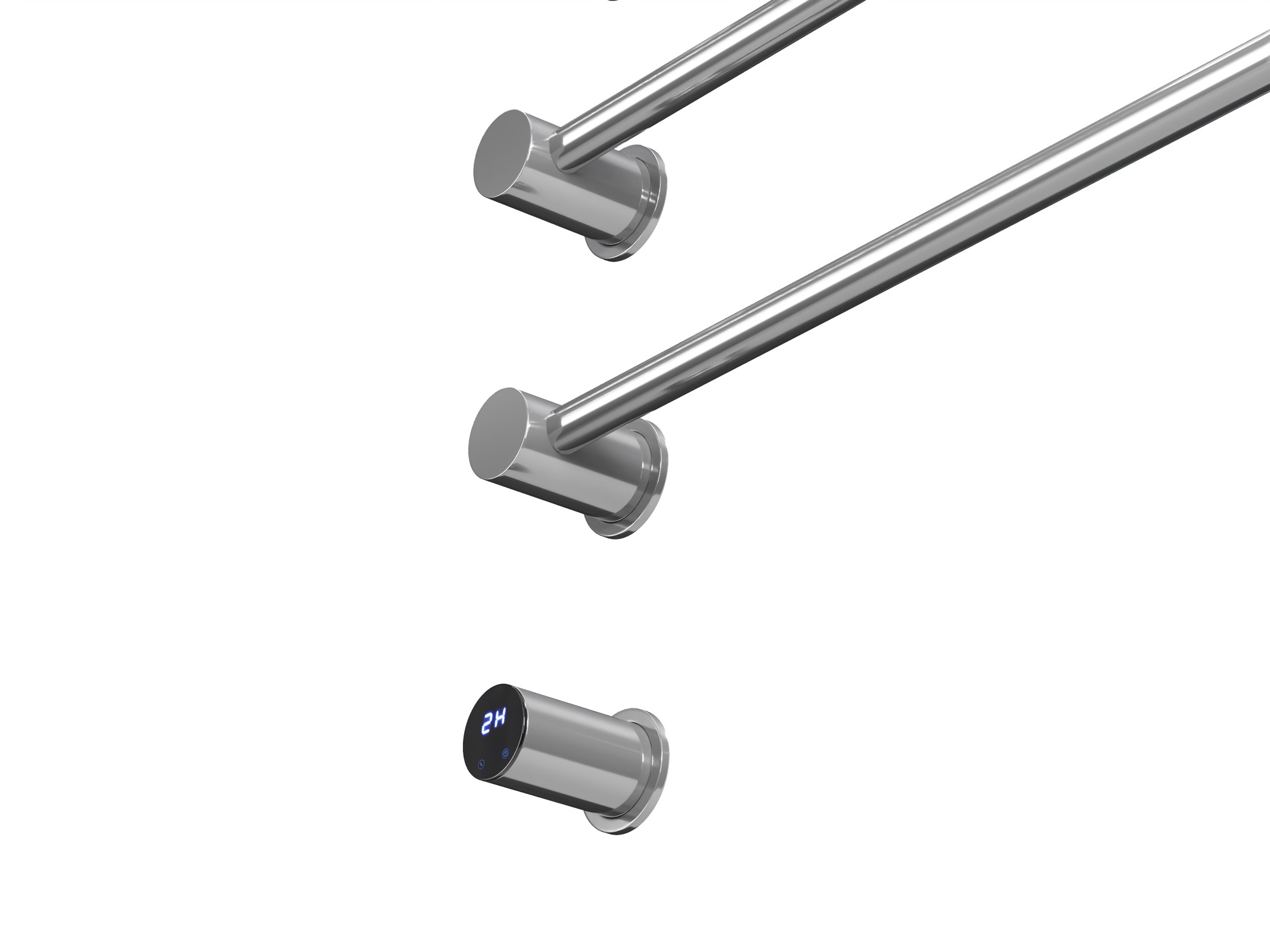 HB-006-3CH Хром Полотенцесушитель встраиваемый электрический