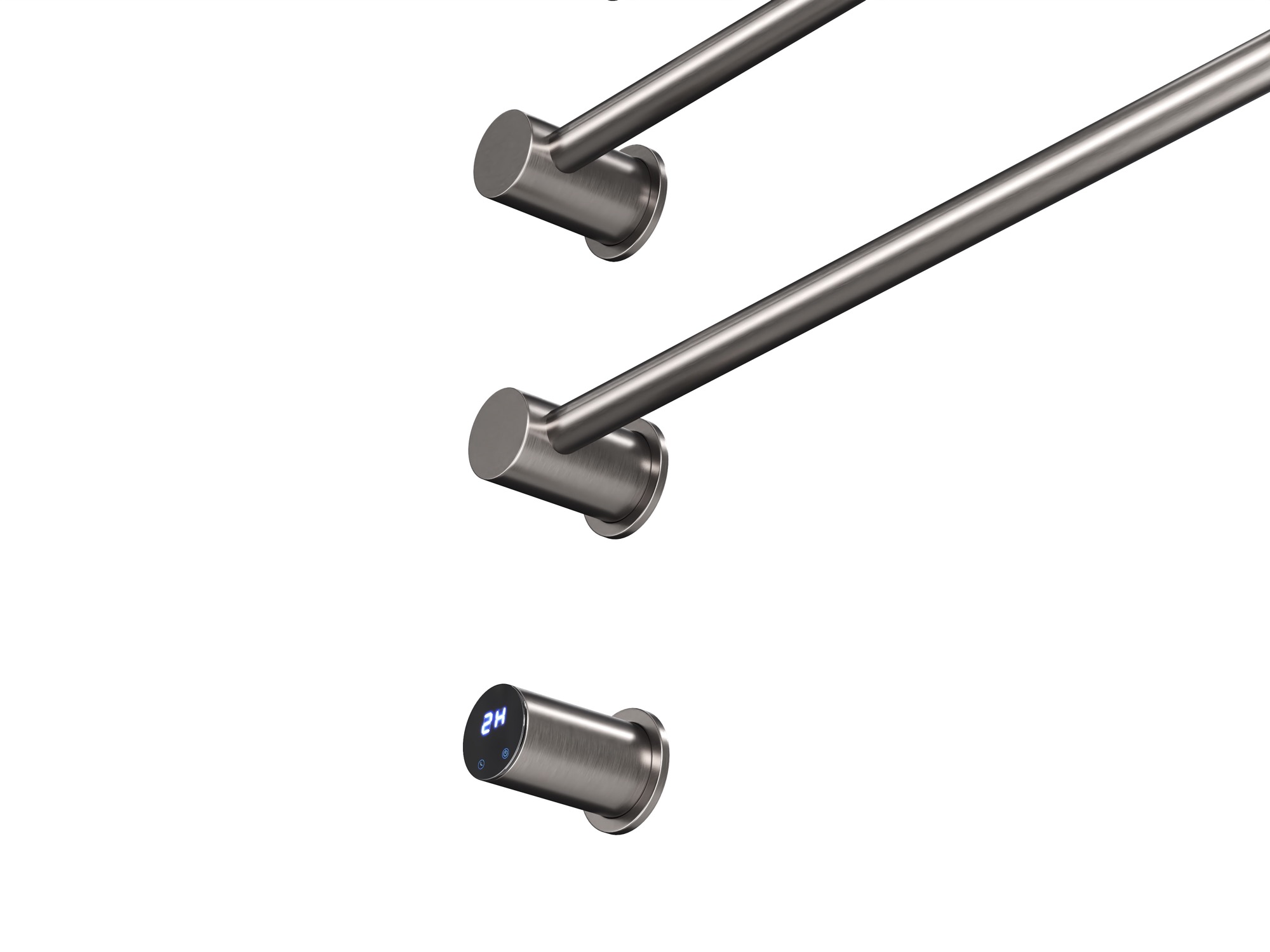 HB-006-3BN Матовый Никель Полотенцесушитель встраиваемый электрический