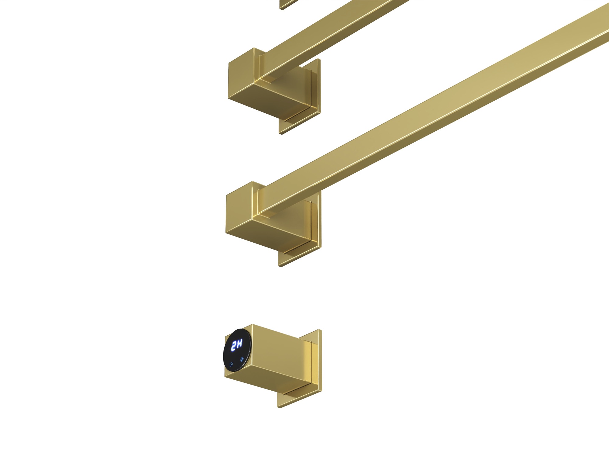 HB-016-3GO Золото Полотенцесушитель встраиваемый электрический