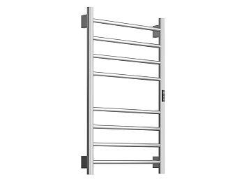 HB-011-8CH Хром Полотенцесушитель электрический 800*500