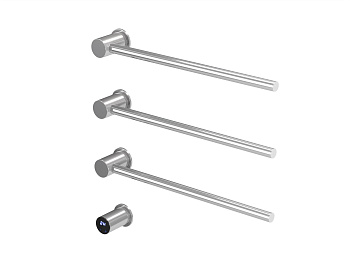 HB-006-3CH Хром Полотенцесушитель встраиваемый электрический 