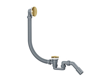 HB-9900GO Золото Сифон для ванны автомат