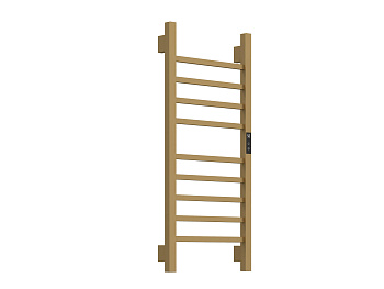 HB-022-9BG Матовое Золото Полотенцесушитель электрический 900*400