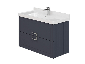 Тумба Ариэль 100-2 Графит (Кати/Андреа 100)