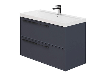 Тумба Марин 100-2 Графит (Ирис/Классик 100)