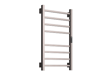 HB-021-8BN Матовый Никель Полотенцесушитель электрический 800*500