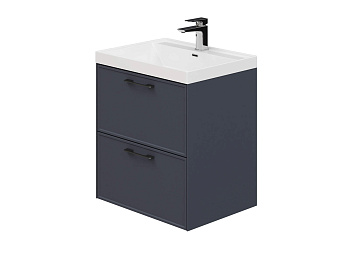 Тумба Марин 60-2 Графит (Ирис/Классик 60)